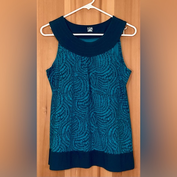 a.n.a. Patterned Tunic-Style Tanktop - Picture 1 of 2